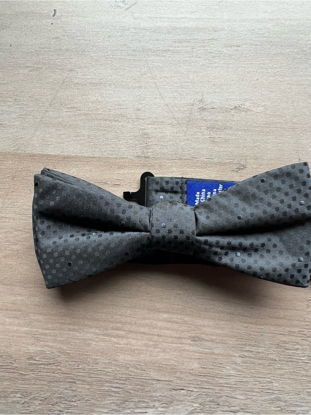 Apt. 9 Black Polka Dot Bow Tie